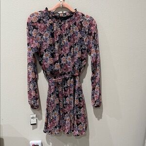 Ralph Lauren black label Mini Floral Long Sleeve Dress